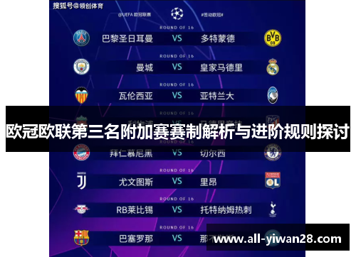 欧冠欧联第三名附加赛赛制解析与进阶规则探讨 欧冠欧联第三名附加赛赛制解析与进阶规则探讨
